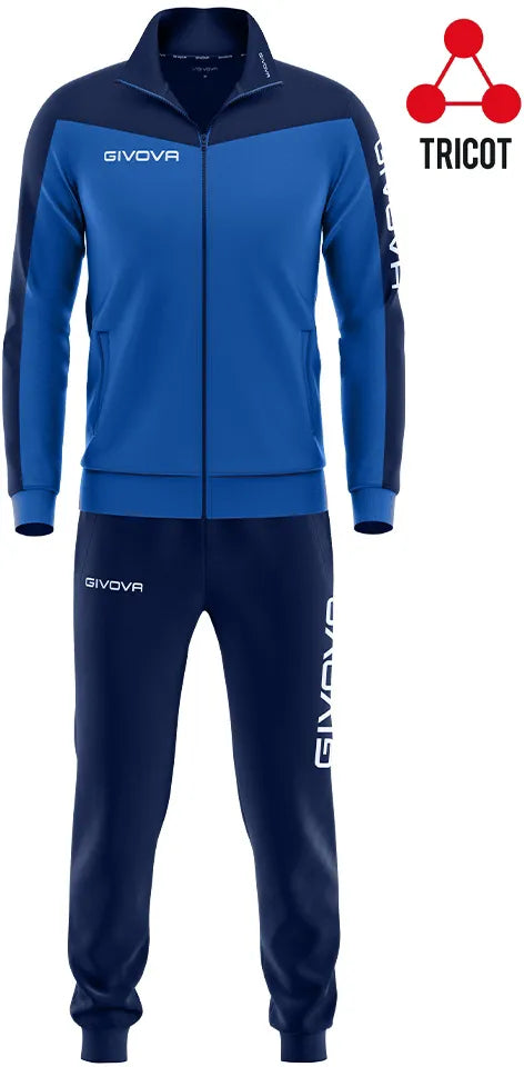 Sports Set Givova Roma Royal-Blue 4xl