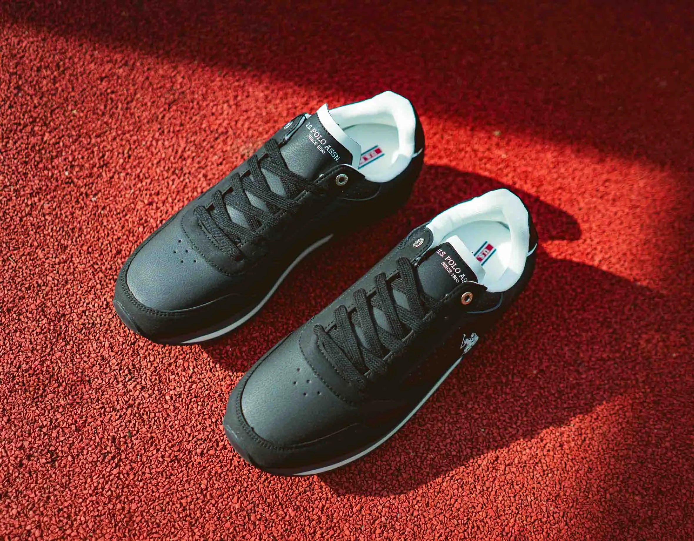 NE. Polo Assn. Adidași 44 - pantofi pentru bărbați din piele la modă