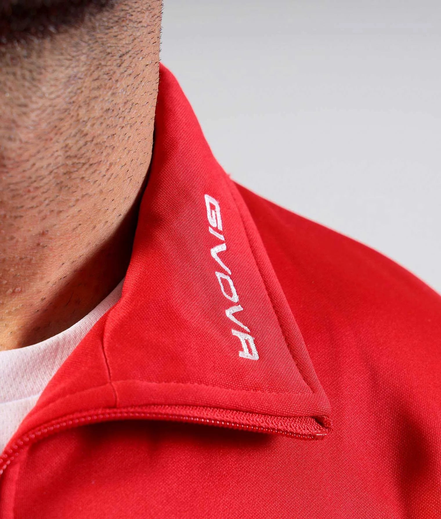 Sportsweatshirt Givova Polarfleece Mono 500 Red XL