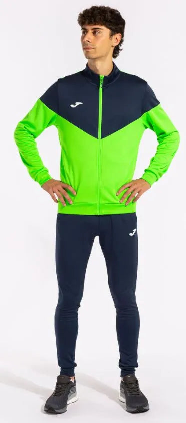 Set sportivo Joma Oxford Trackuit Fluor Green Navy, XS