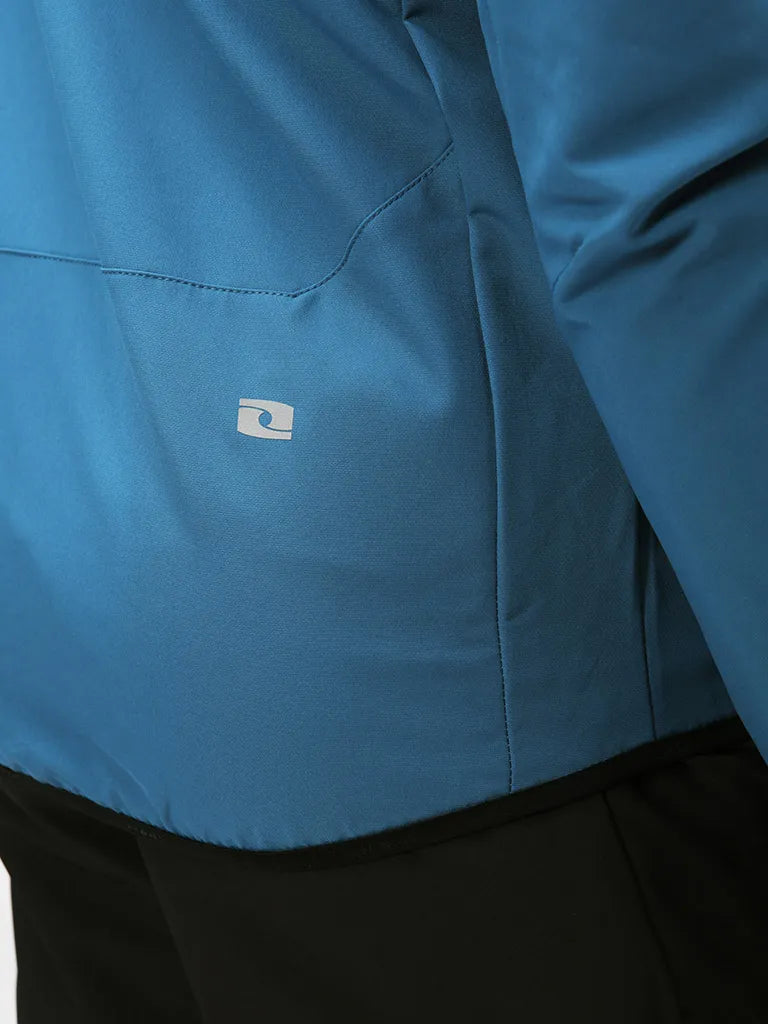 Urelon tmavo modrá pánska bunda - nepremokavá a priedušná