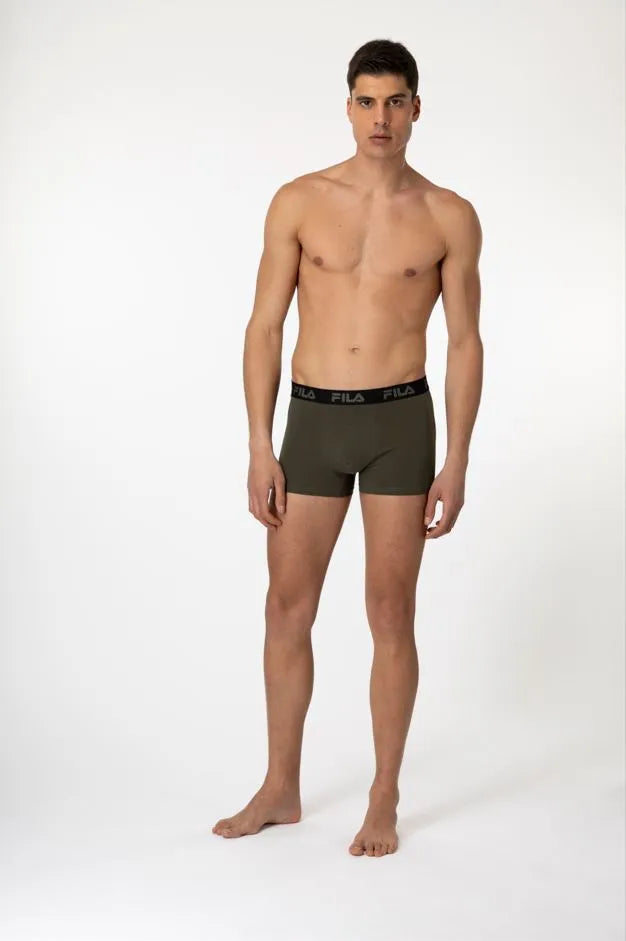 Boxer Fila 2-pack Black+Deep L