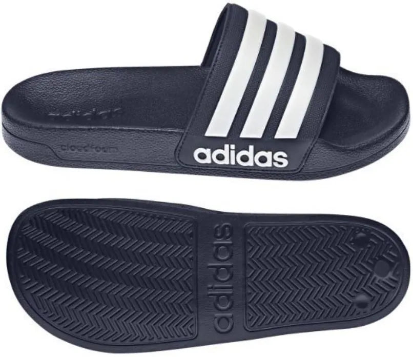 Zapatillas adidas unisex adiletten ducha núcleo negro azul 40.5