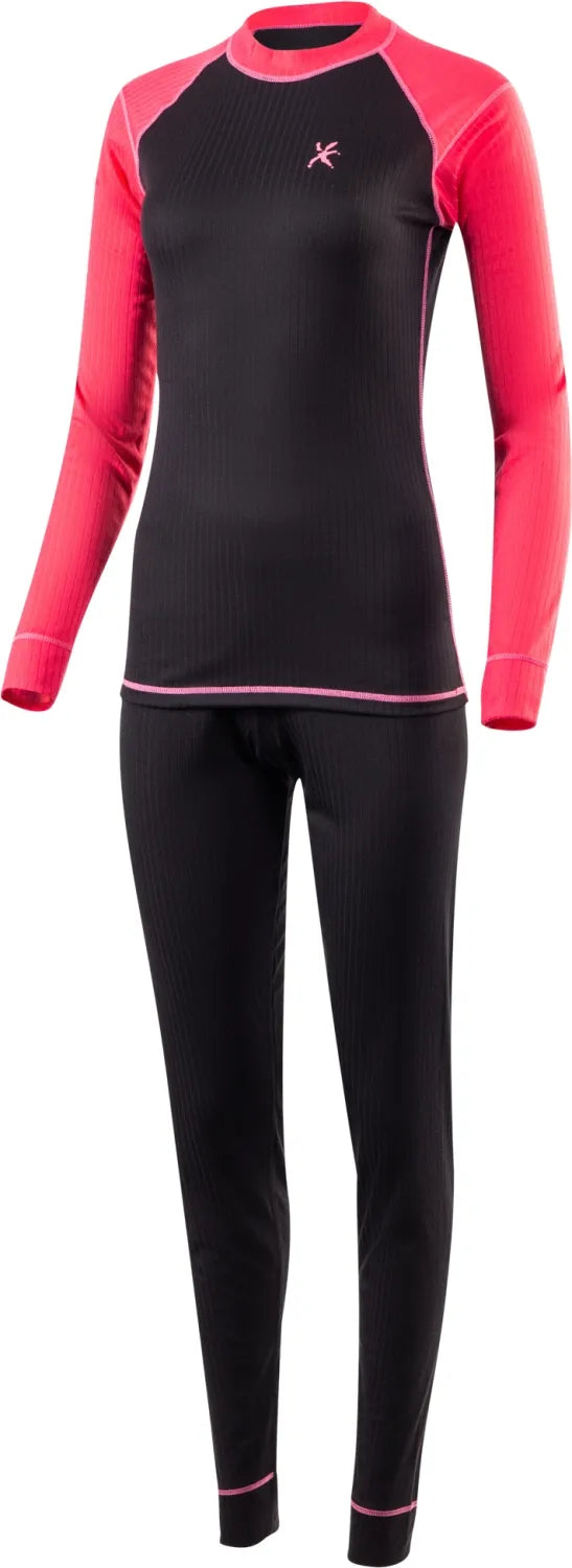 Ladies THERMOSET Climax Darla Black-Pink XL