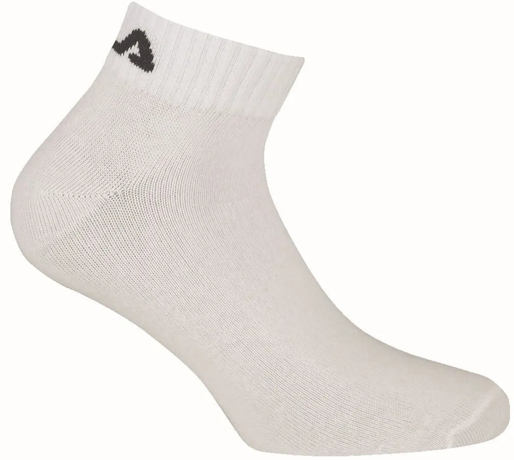 Fila quarter 3-pack socks white 43-46