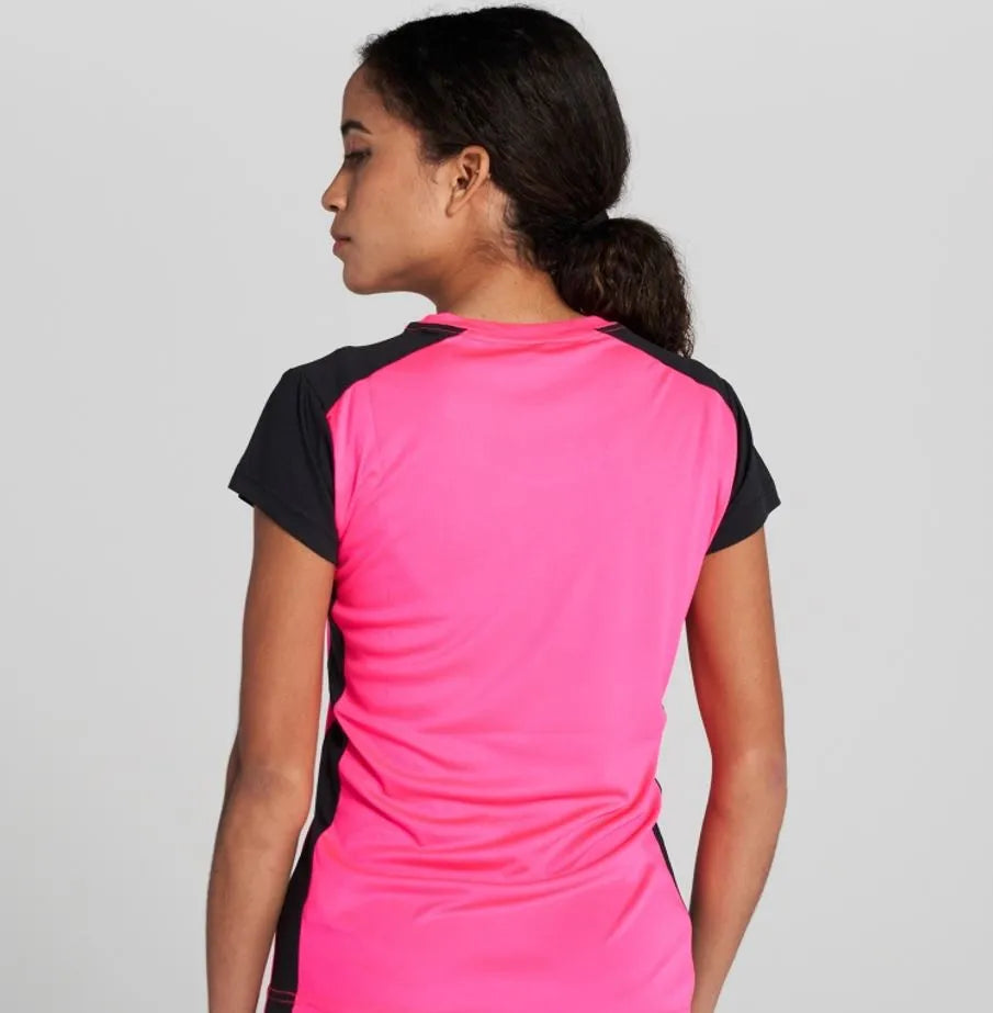 Women's joma record ii fluor pink t-shirt l