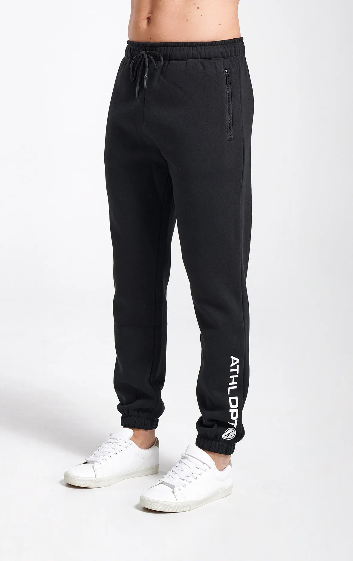 Sportbroek na bhfear Silvano Navy dubh - breathable & solúbtha