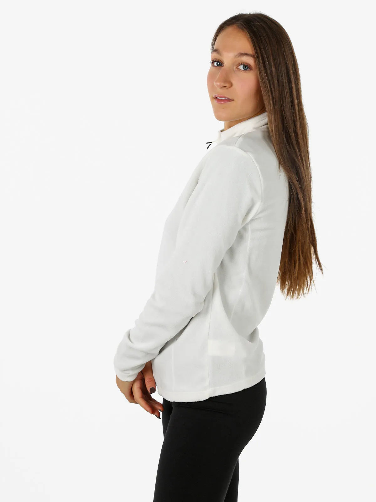 Women's fleece sweatshirt athl. dpt gemini a0950 white s