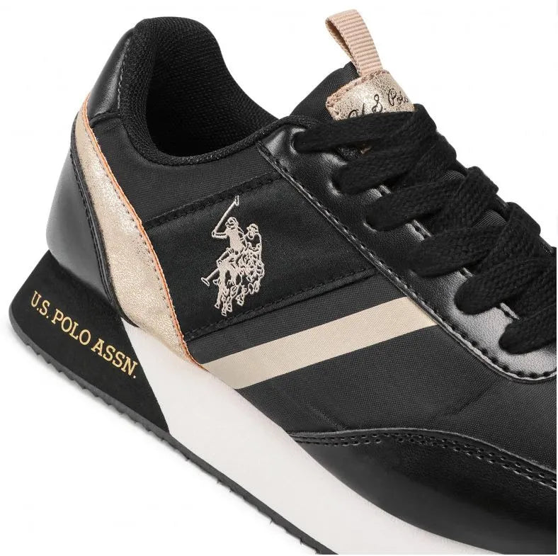 US Polo Assn. Damensneaker schwarz - Größe 36