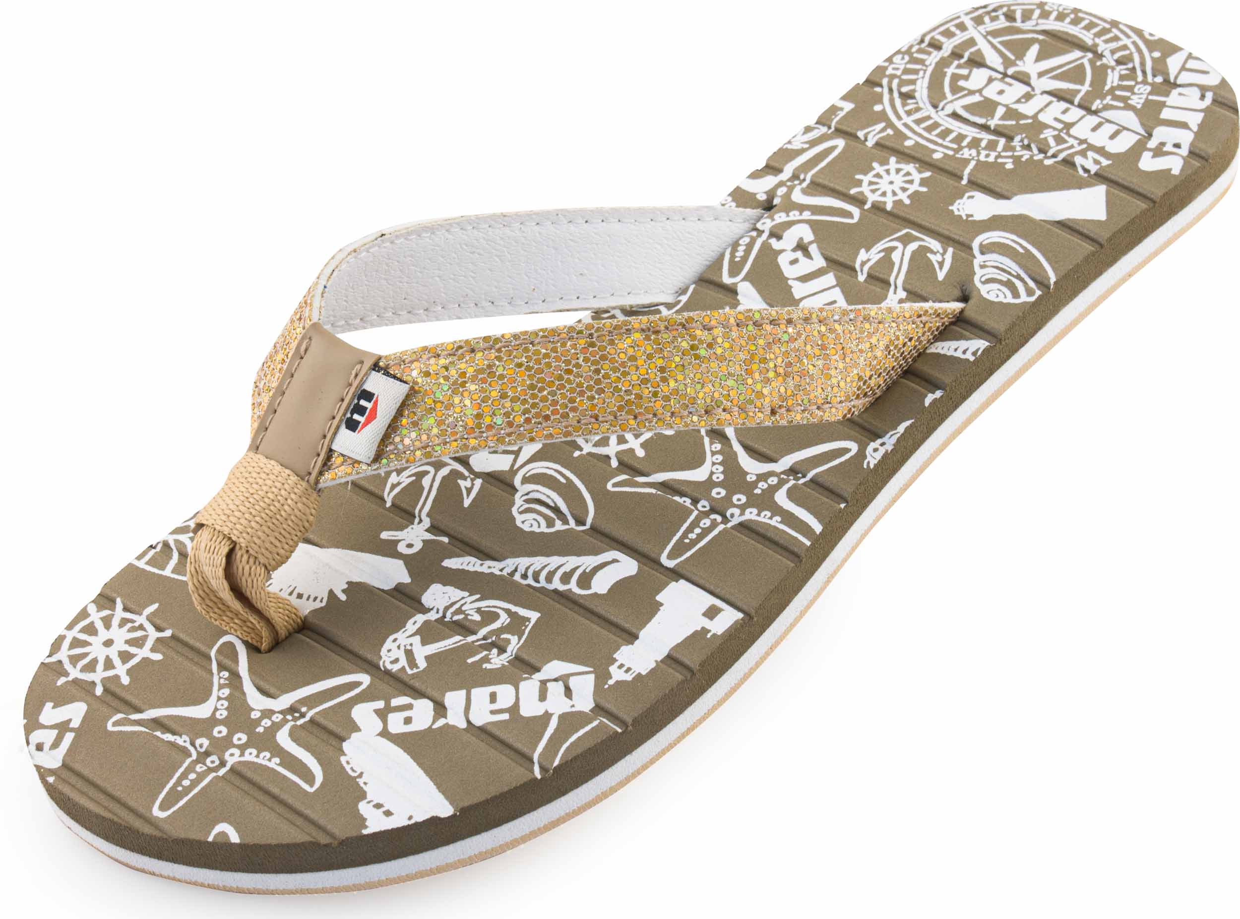 Mares Cruise Flat Gold Women's Flip Flops 39