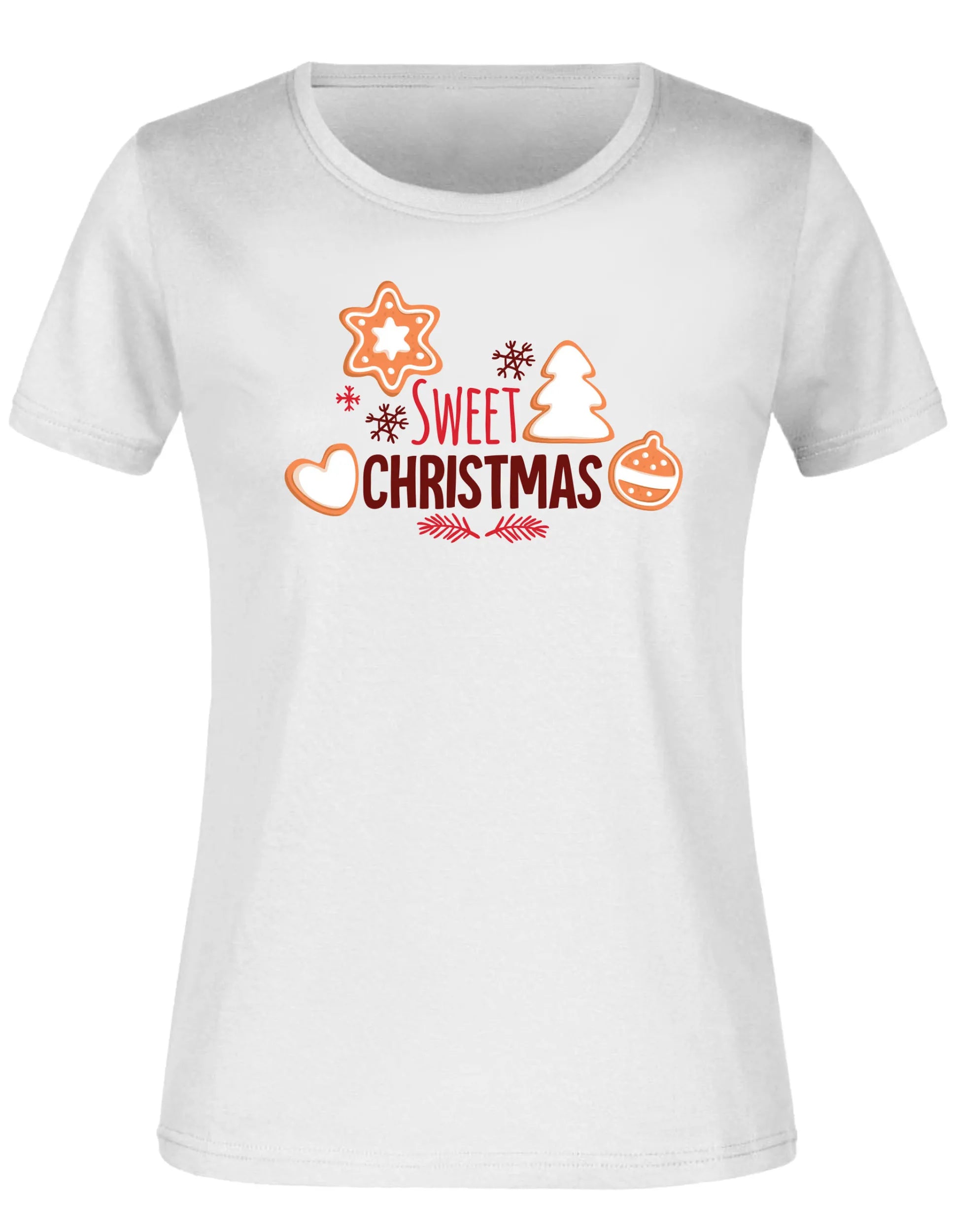 Ladies T -Shirt JM Sweets White 2xl - weiche Baumwolle & trendy