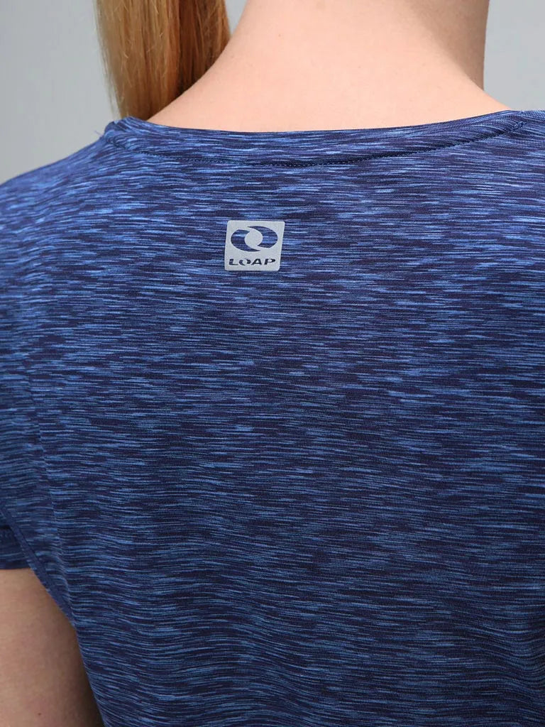 Damer t -shirt loap Marlona Blue L - Comfort & Style