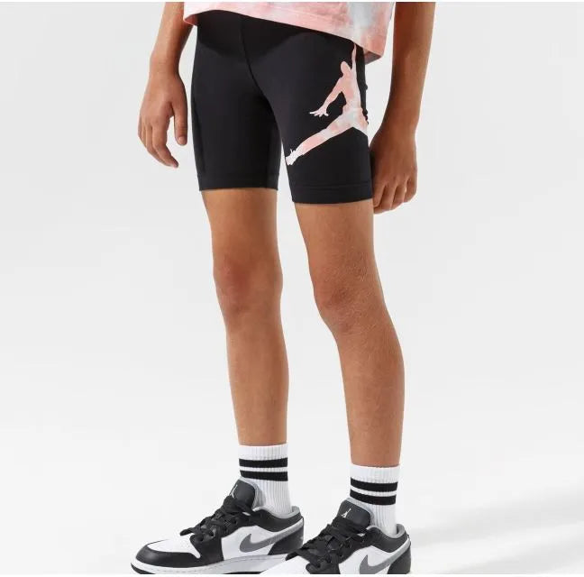 Shorts na bpáistí nike jordan tie rothar shorts rothar cailíní 164