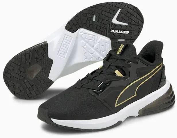 PUMA DAMES SPORTSCHOEN LVL-UP XT Moto Zwart/Wit 38.5