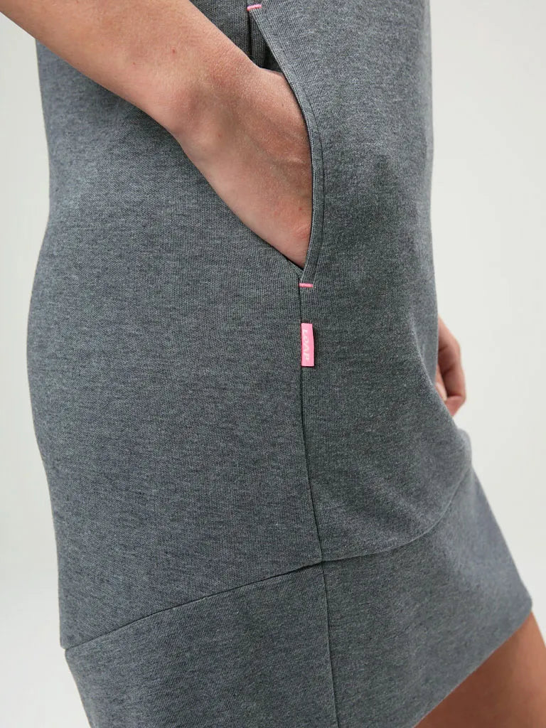 Dámske šaty bochník Eczana Blu L - Elegantné bavlnené šaty