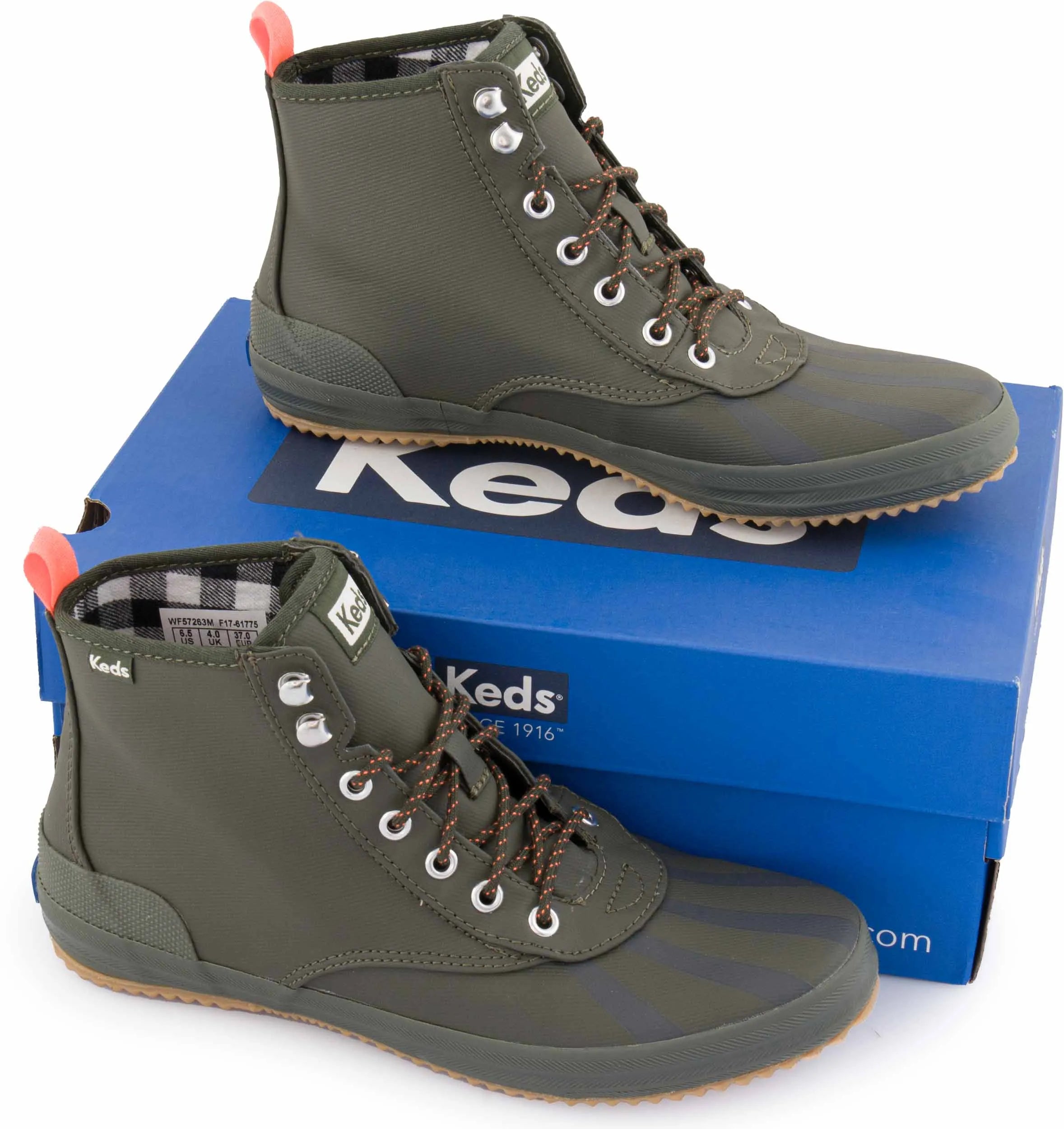 Cizme de gleznă Keds Scout Splash Forest Green 36