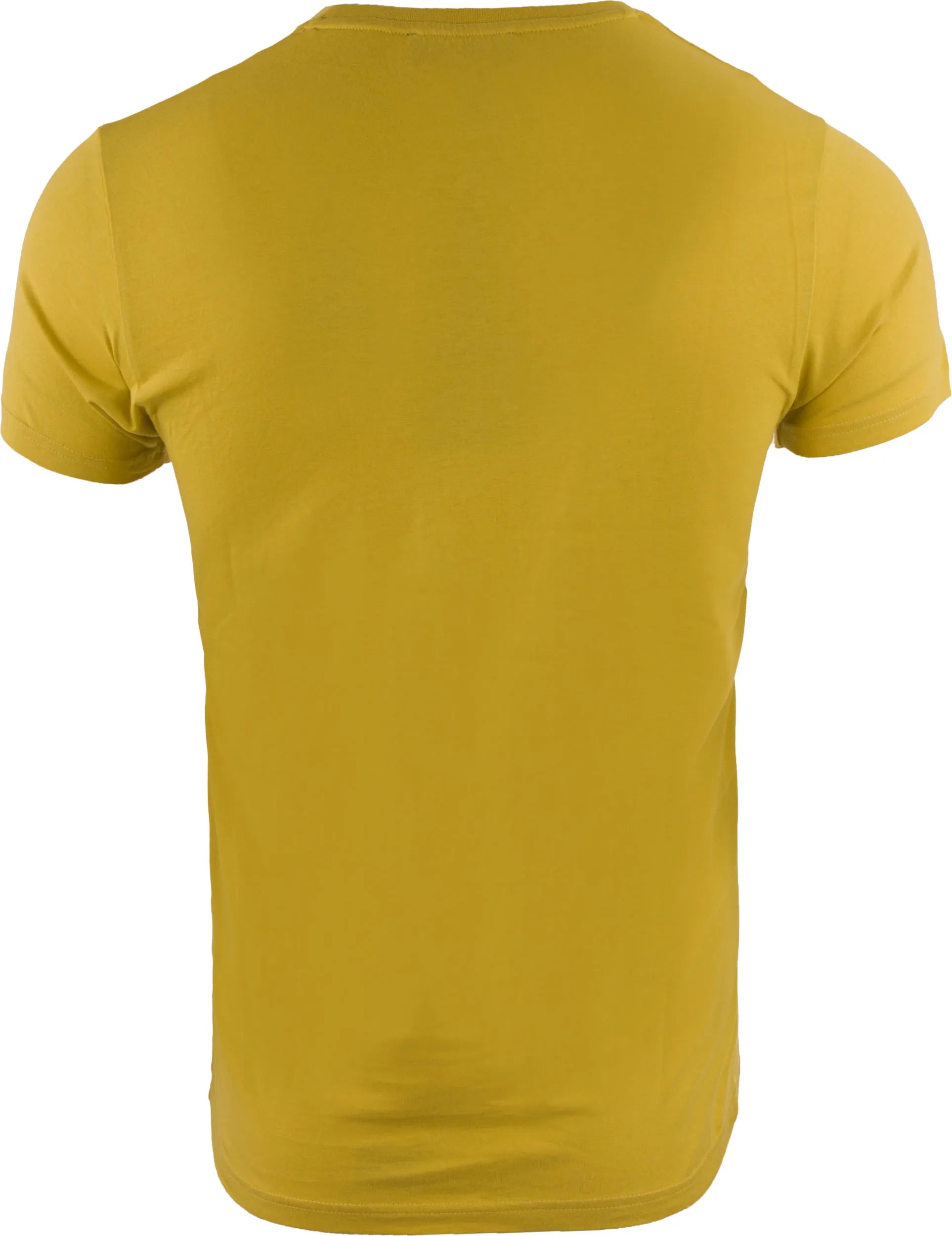 Jimmy Sanders Mosterd T -Shirt Men L - Cotton & Comfort