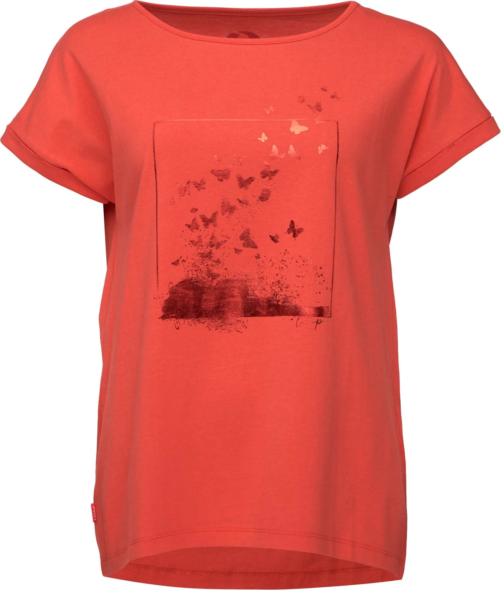 Ladies T -Shirt Boche Bazala Rood XL - Soft Cotton & Trendy