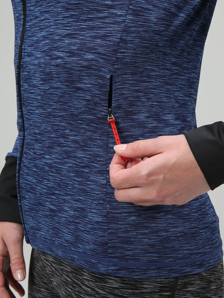 Na mBan Marcela Blu Loap Sweatshirt, L - Cotton bog & te