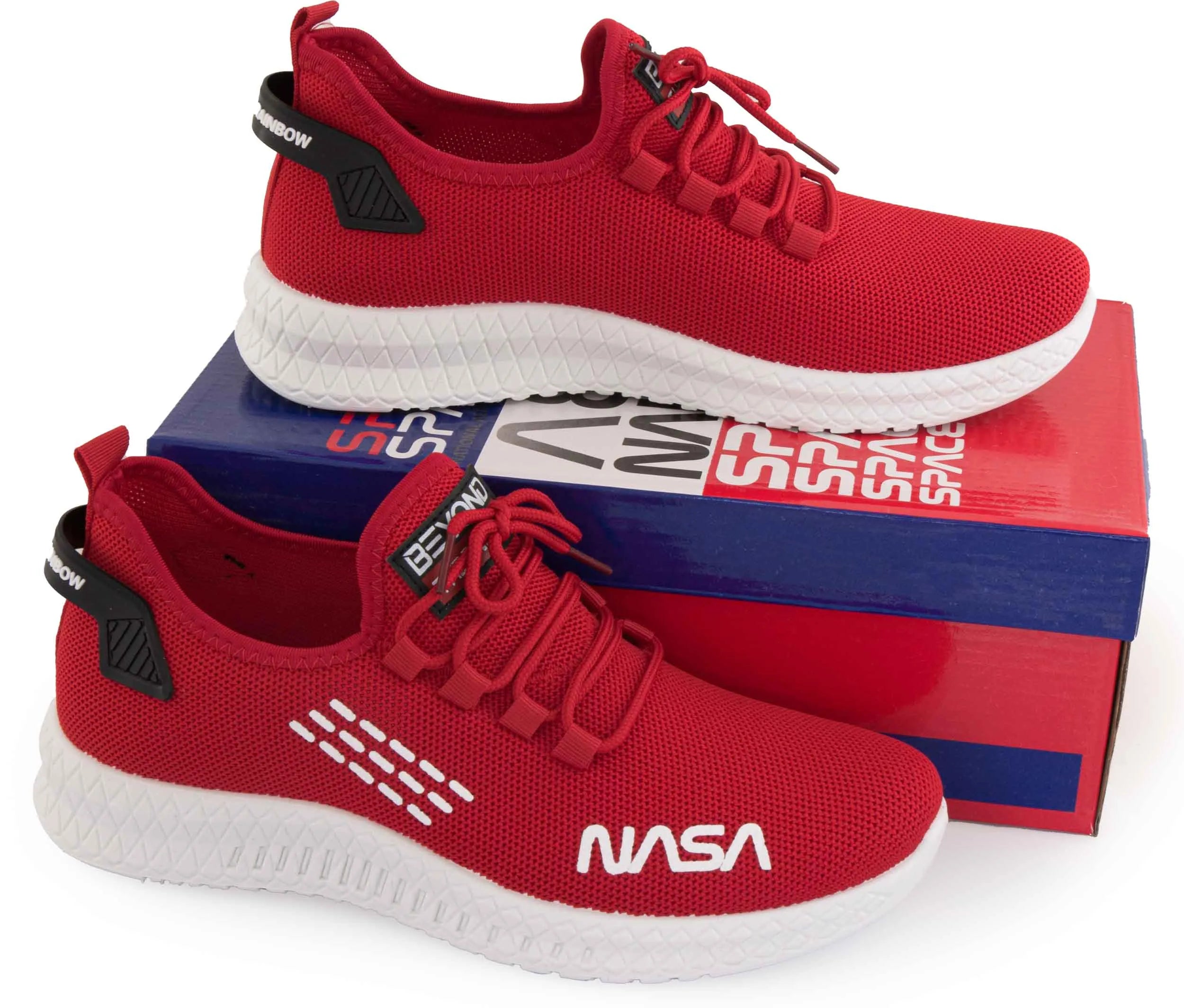 Sneakers de la NASA roja Men tamaño 41 - único y cómodo
