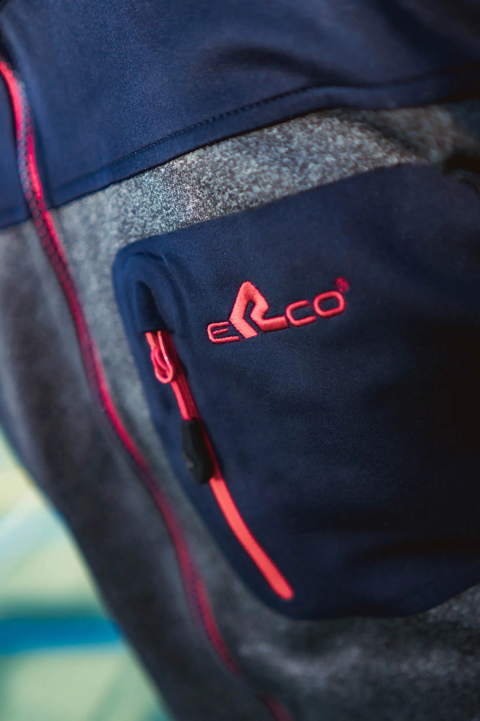 Erco Bork Blue -Grey Mel Sweatshirt 2xl - Meascán cadáis na bhfear