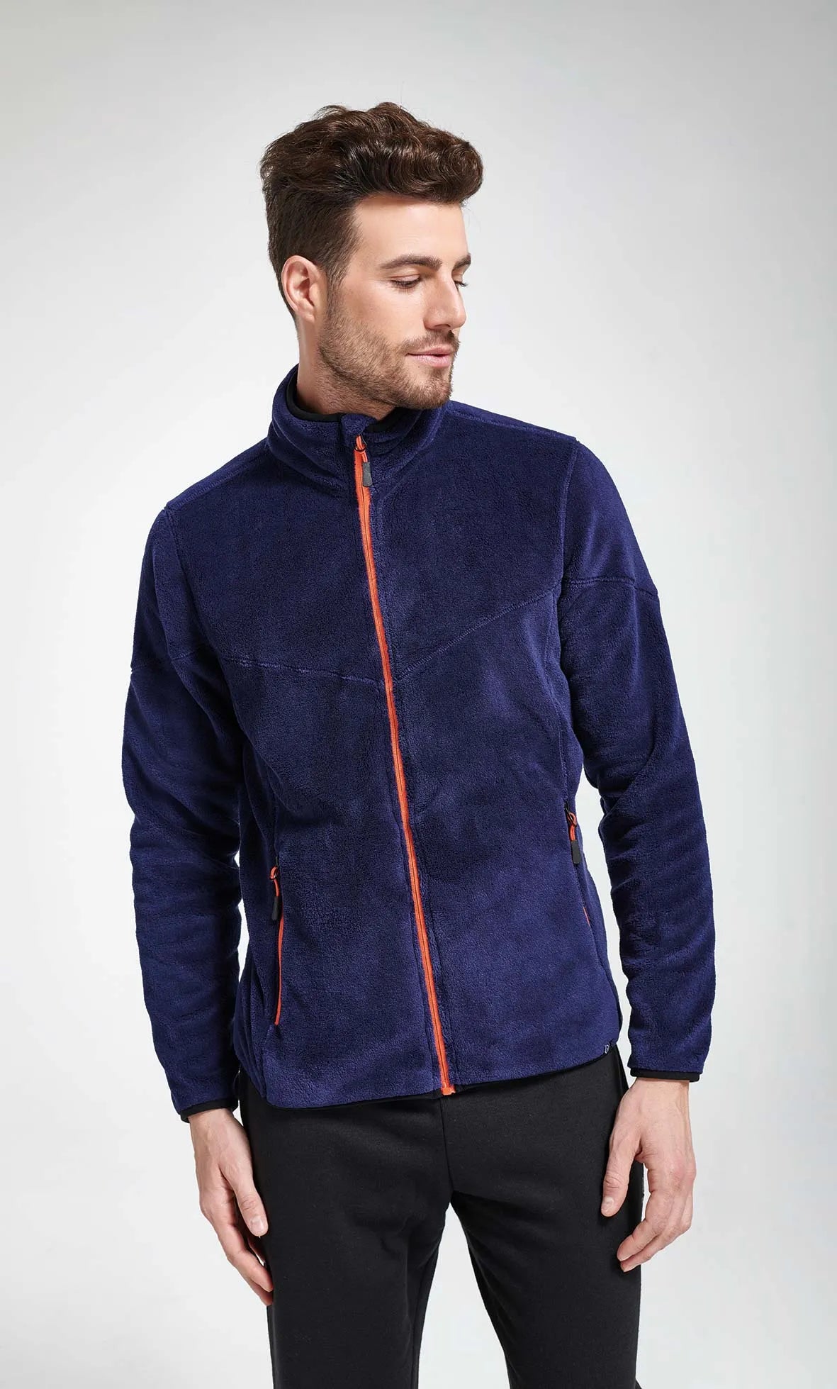 Pánské mikiny Athl. DPT Ennio Blue - Comfort & Style