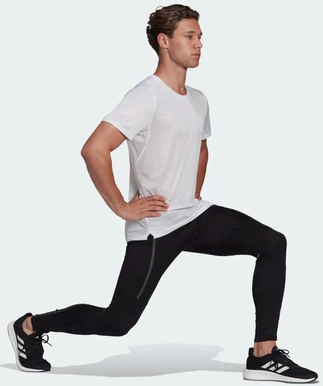 Adidas Männer laufen Leggings schwarz 2xl - eng & funktional