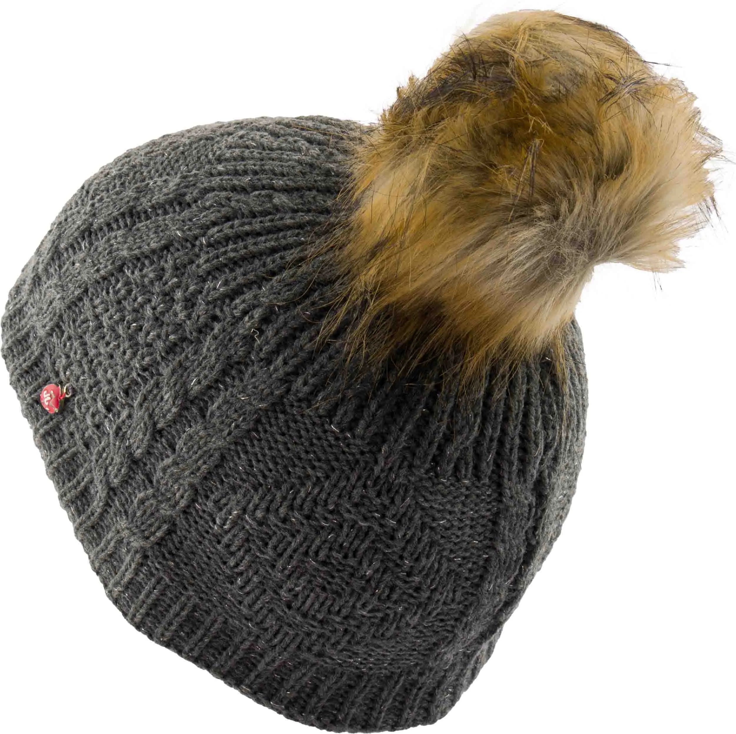 Teplé děti zimní klobouk džem Dainty Grey 7-10 let