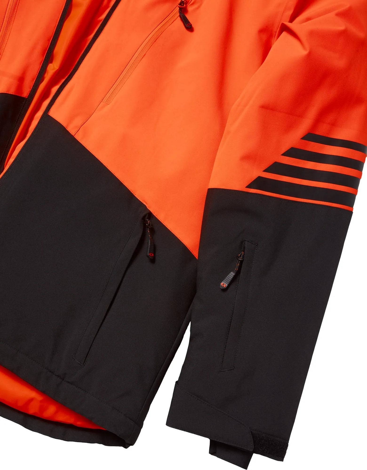 Jaqueta de esqui masculina loas de gramado laranja l