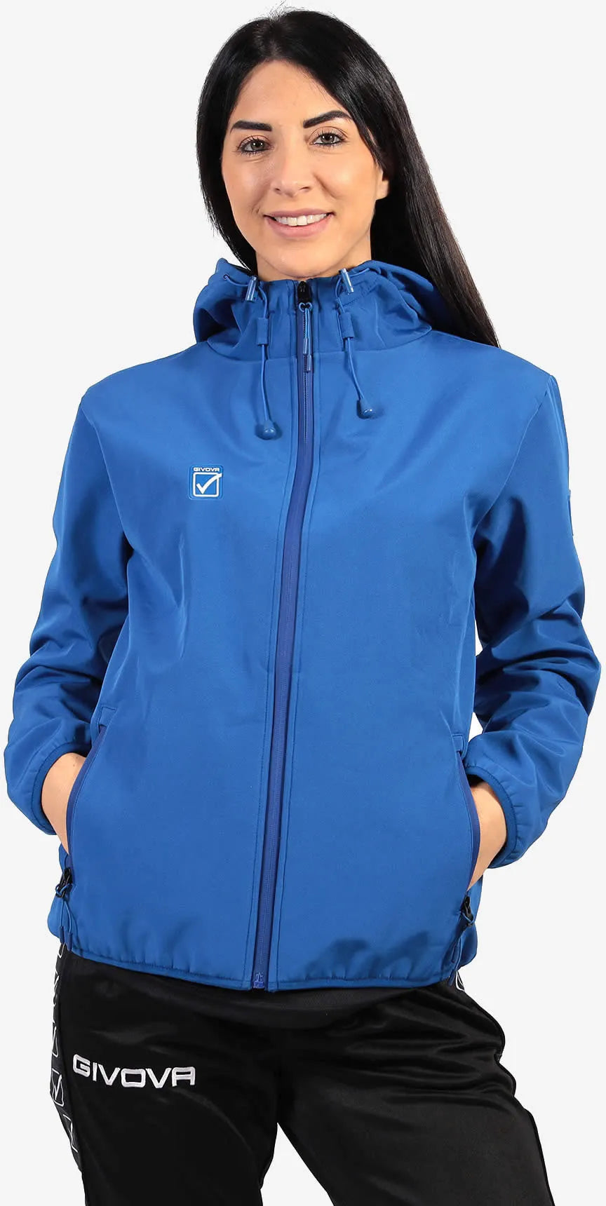 Unisex softshell jakke givova jakke kongeblå 4xl