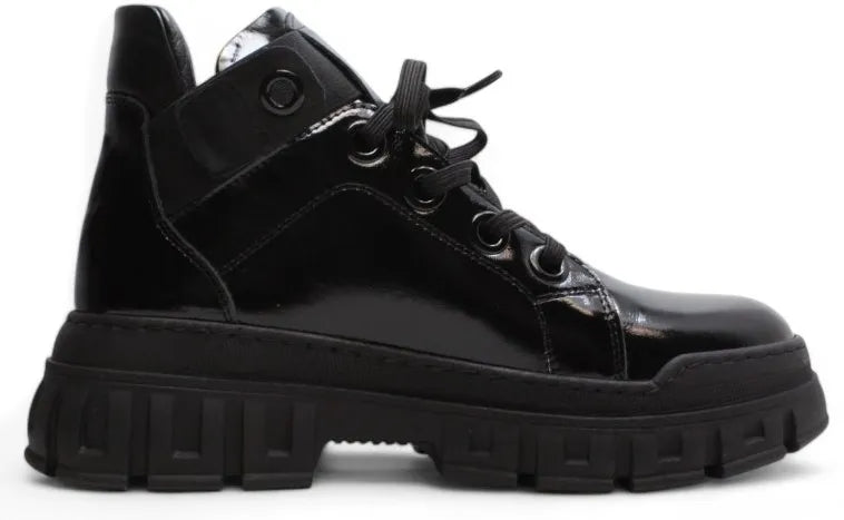 Damen lernen Schuhe Nell 157 Schwarz - Größe 41, elegantes Leder