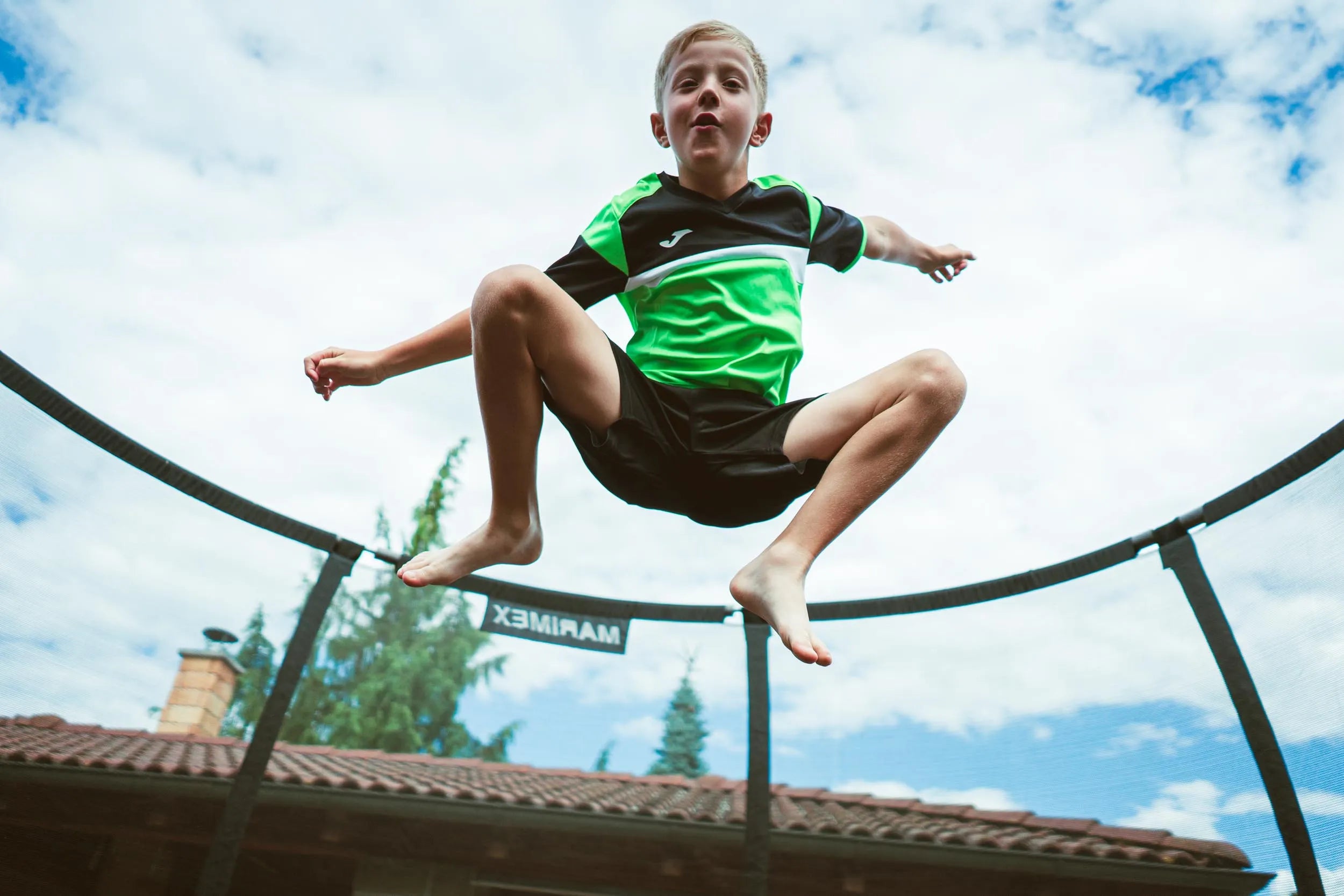 Joma Danubio III Sportset Fluor Green -zwart L - Légzés és fény