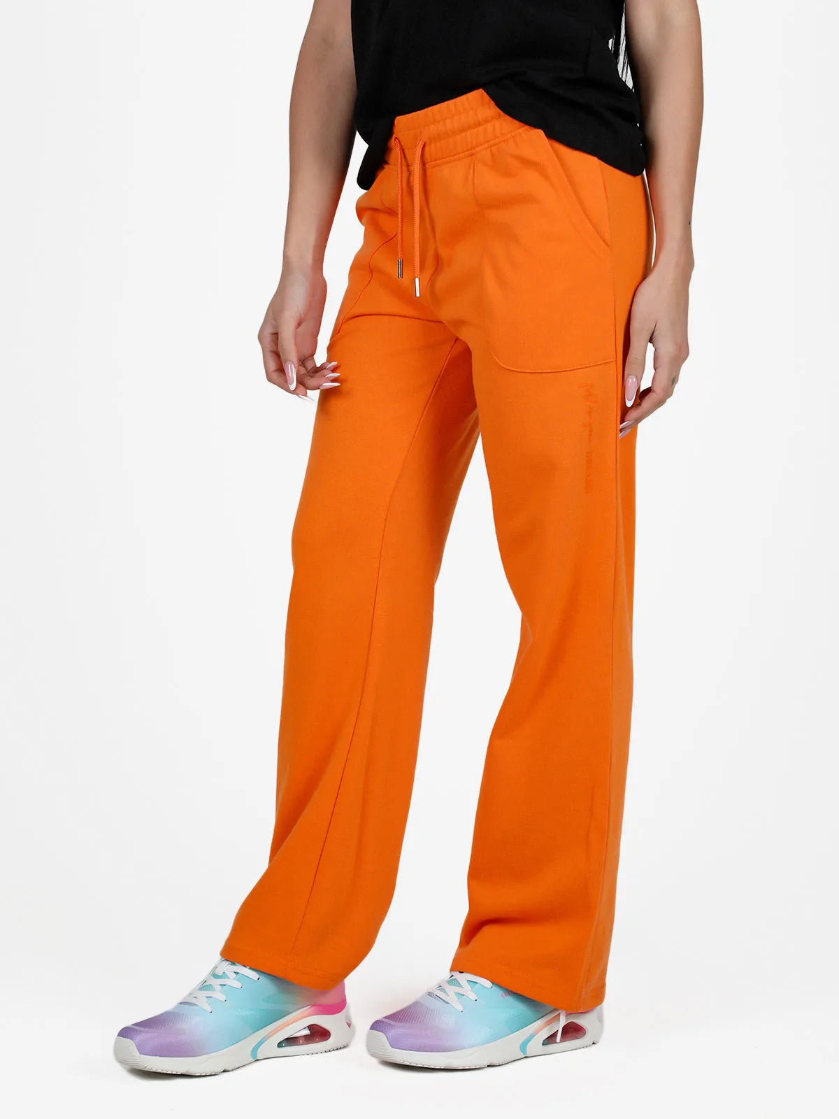 Trendy Oranje Damen Regenjacke aus wasserdichtem Material