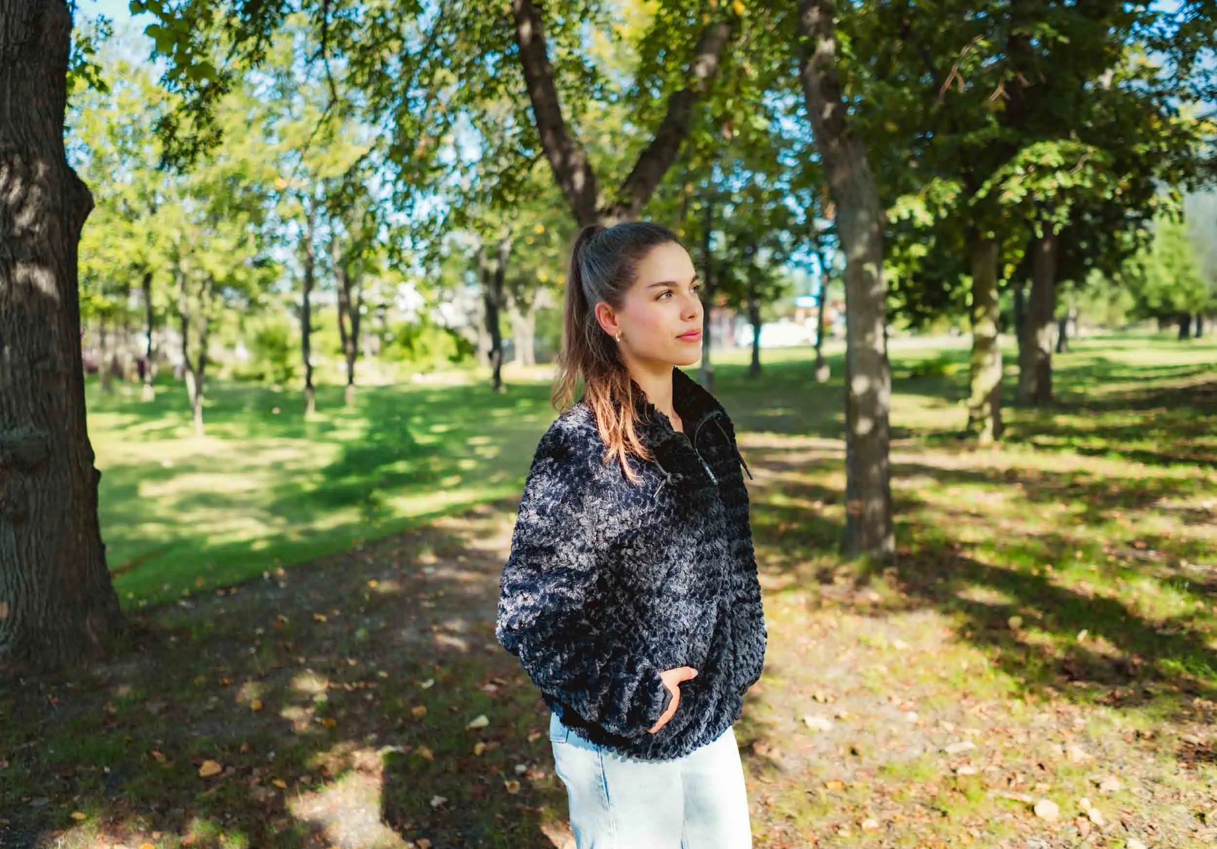 Hölgyek pulóver Kjelvik Ann Zwart - Meleg és tartós