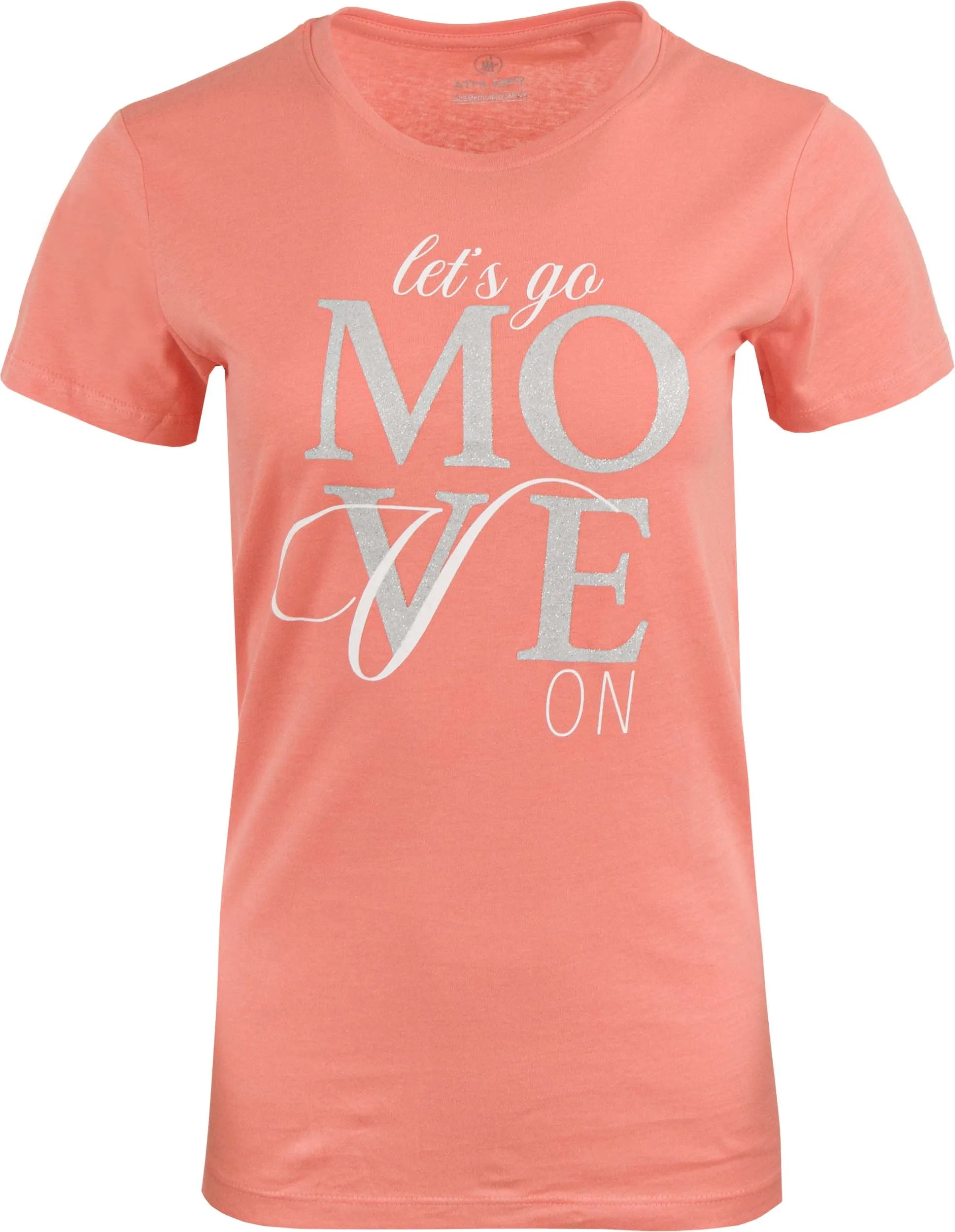 Camiseta de damas Athl. DPT TALIA CORAL 2XL - Sporty & Breathable