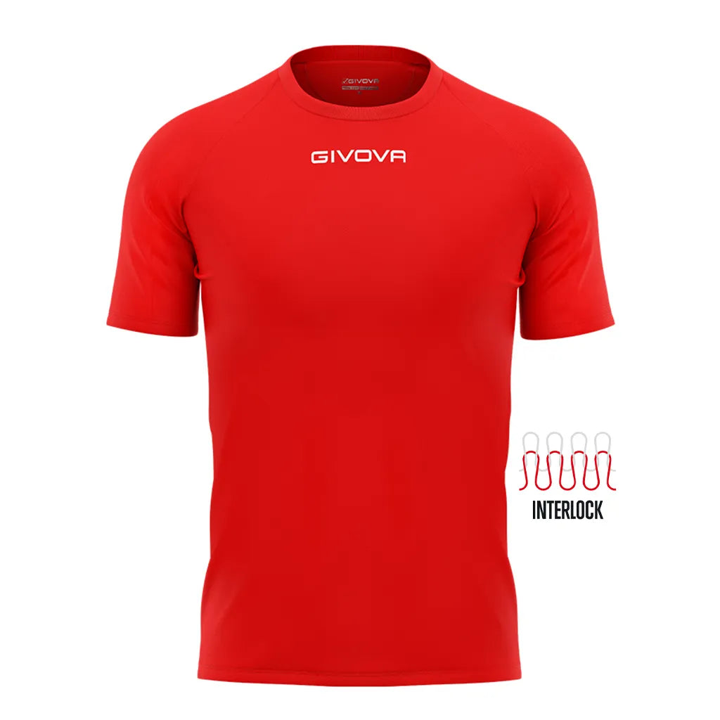 Maglietta sportiva Givova Capo Red 2xl