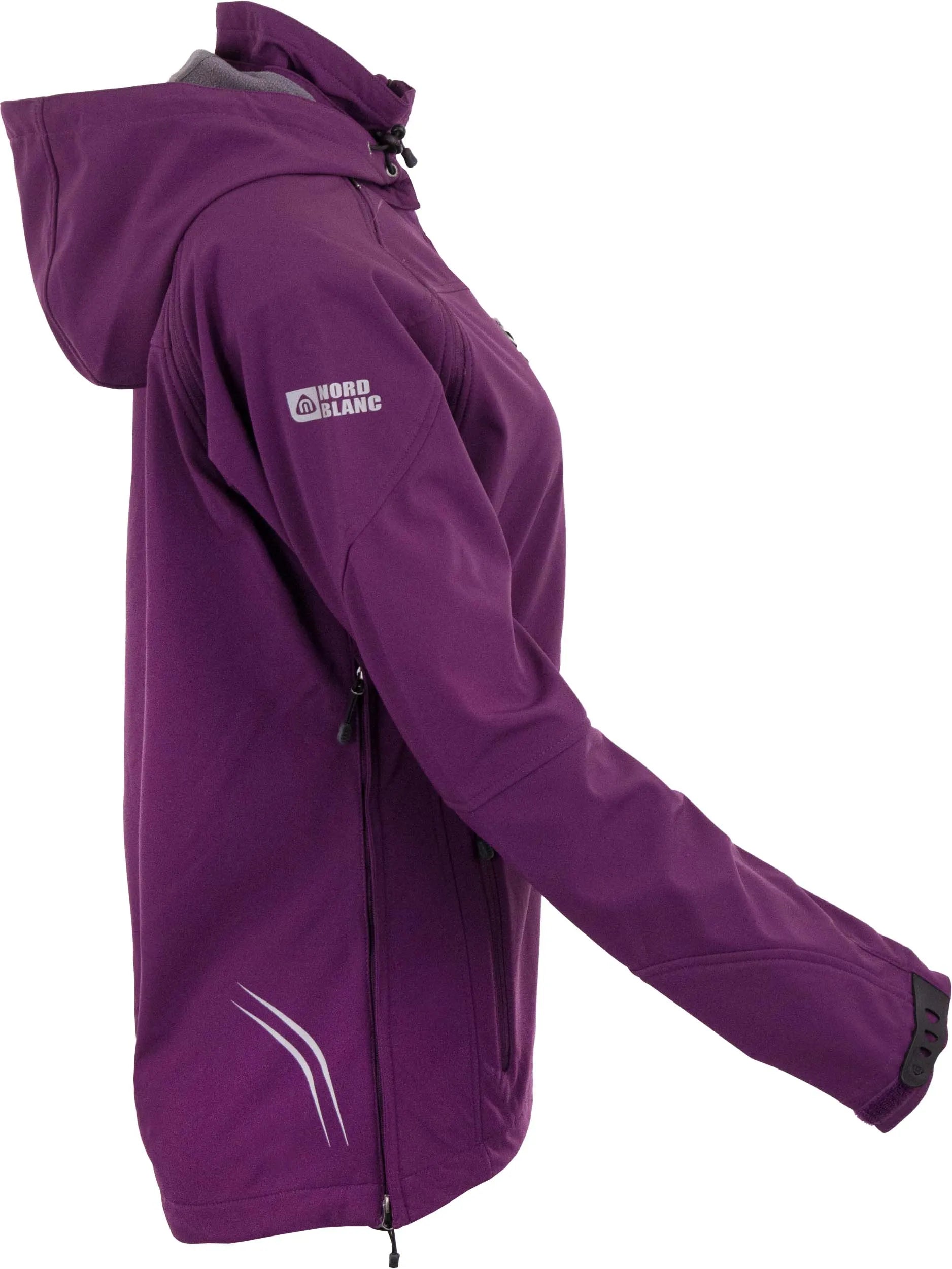 Nordblanc Dames Softshelljack - Medium Lilac/Hell 40
