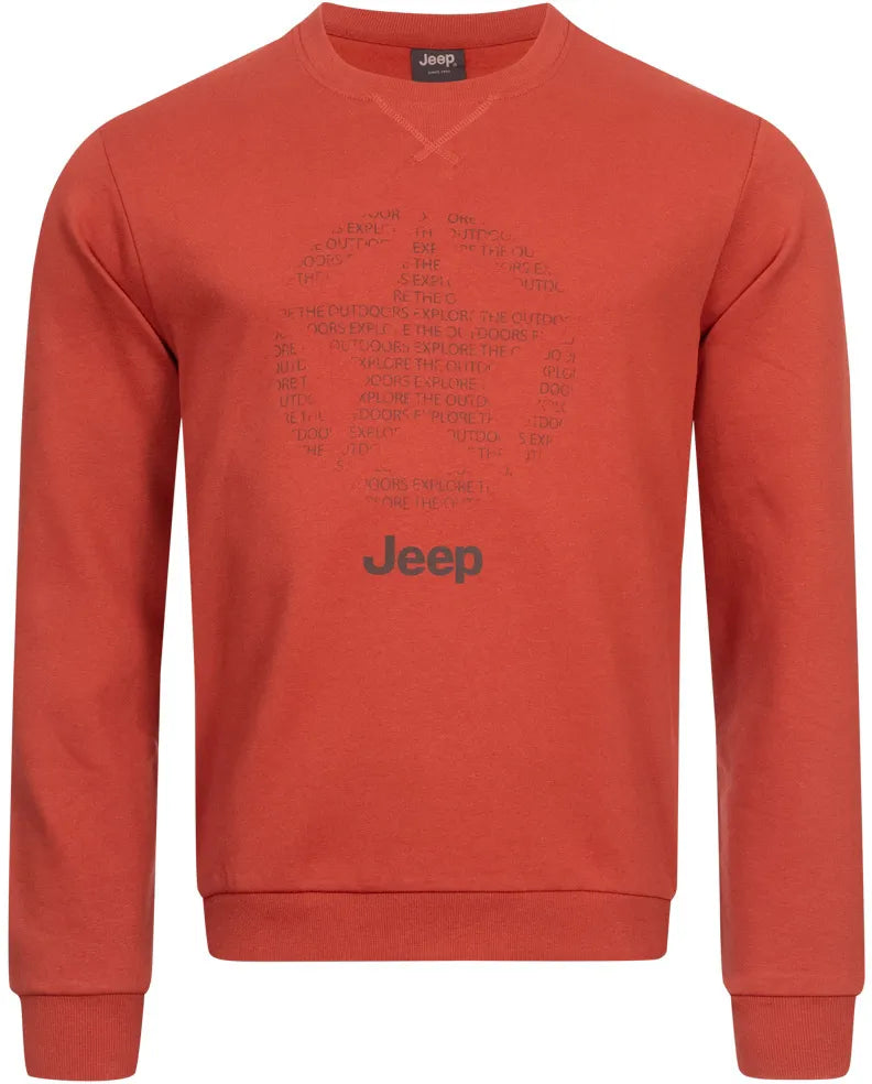 Jeep Men redondear sudadera con diseño de estrellas