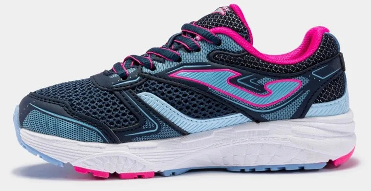 Joma Vitaly Jr 2233 Kindersneakers Navy-Fuchsia Maat 30