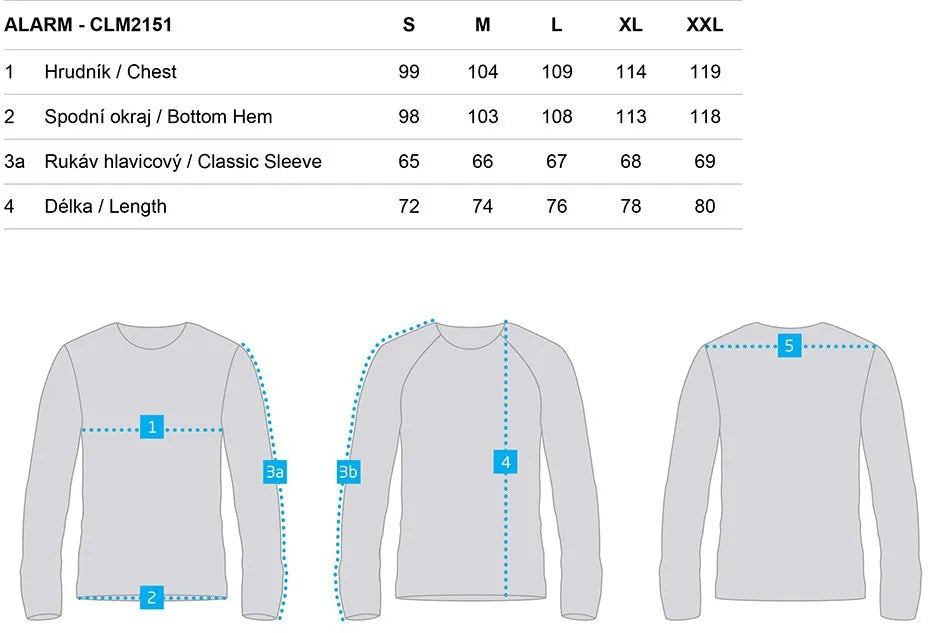 Men's t-shirt loap alarm black m