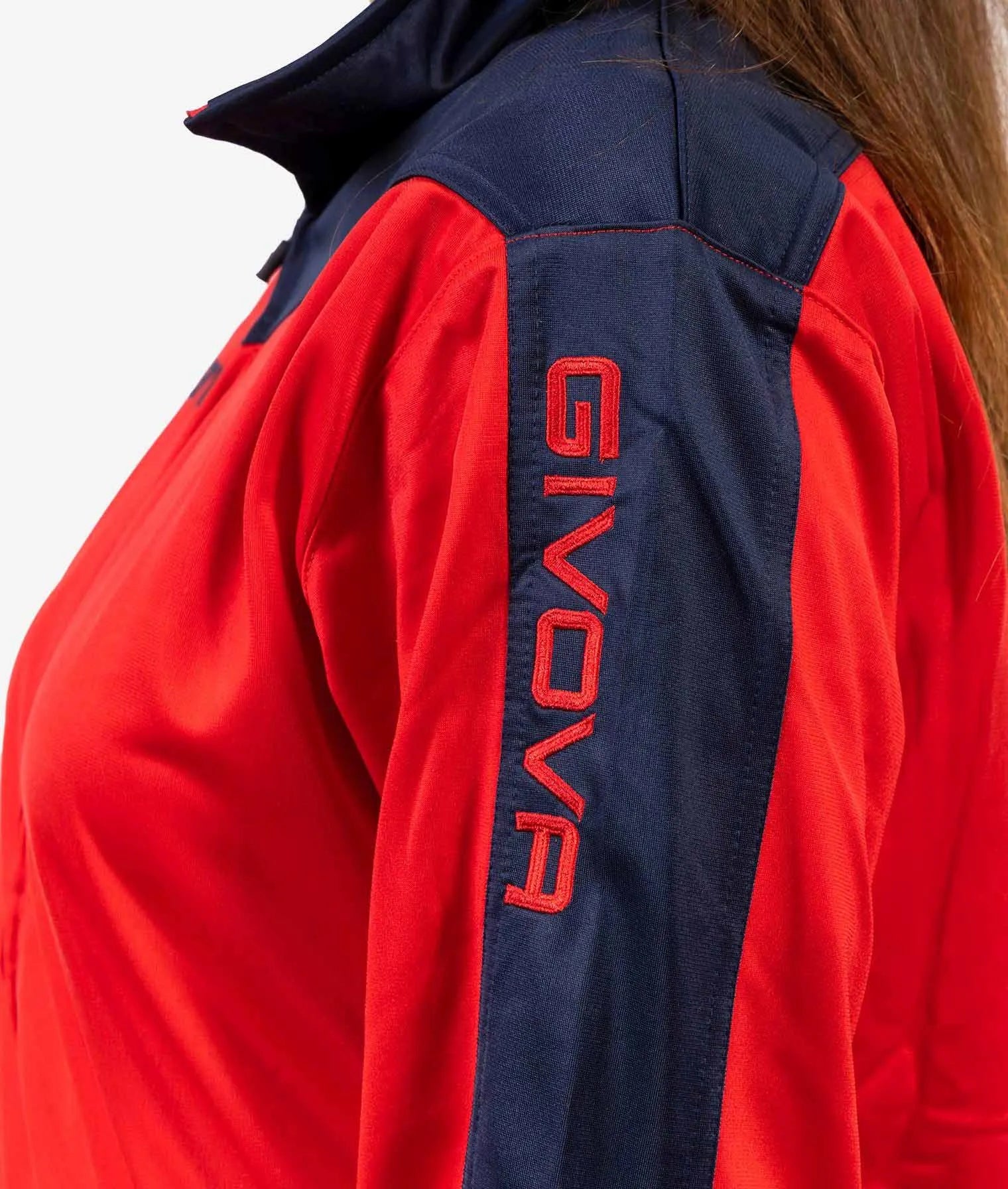 Sportset Givova Roma roodblauwe 2xl