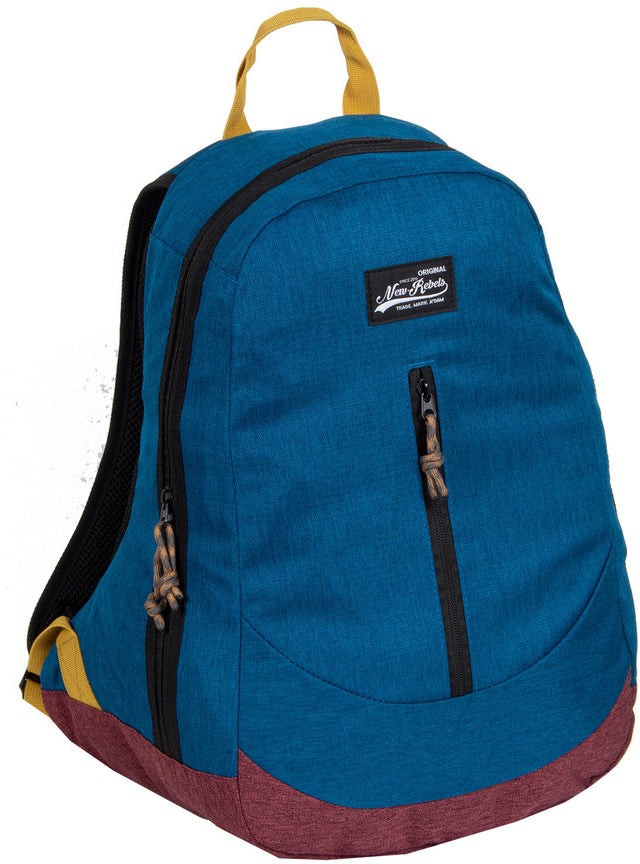 Backpack New Rebels Andes Front Zip Blue 25L,