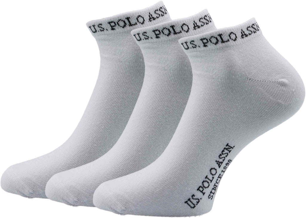 U.S. Socks Polo Assn. Sneaker 3 Pack 43-46