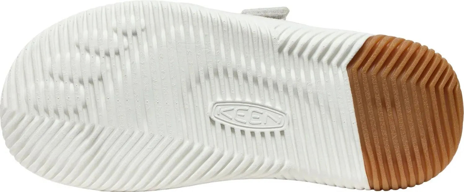 Keen jr knx t-toe ds y-star white/star white kids' leather shoes 36