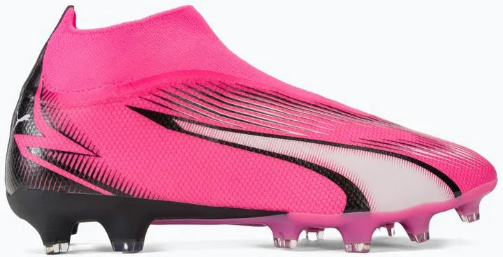 Fotbalové boty Puma Men Ultra Match+ LL FG-AG Pink-White-Black Pink 44
