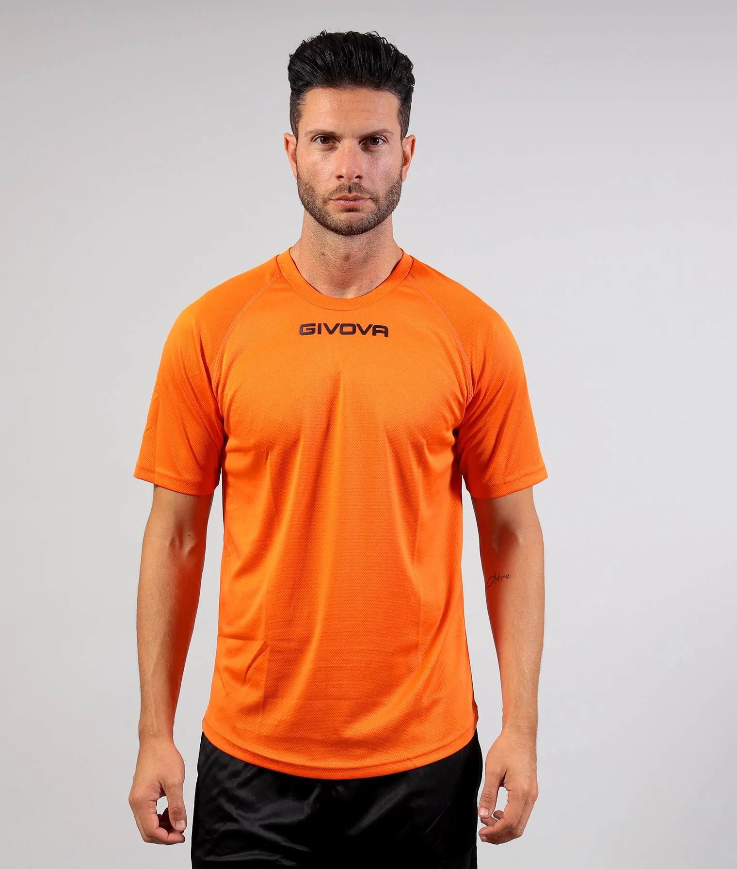 Sport t-shirt givova één microforata oranje s