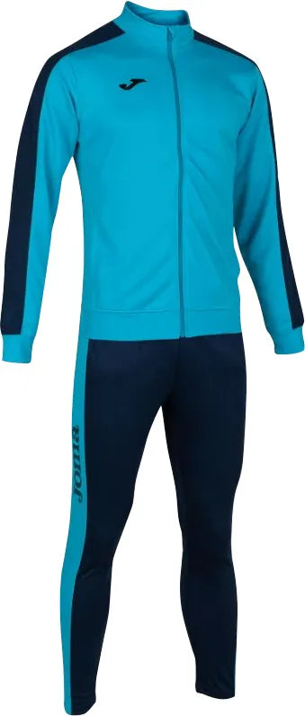 Joma Academy III Tracksuit Fluor Turquoise/Dark Navy