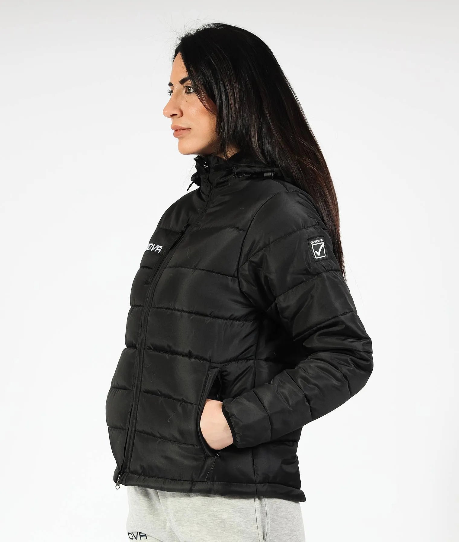 Veste d'hiver Givova Prime Unisexe Black 3xl