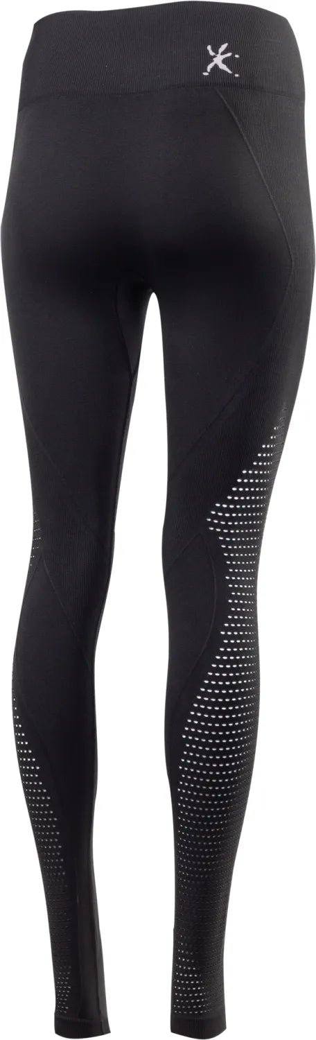 Leggings da signore senza soluzione di continuità Climatex Macu - traspirante e flessibile