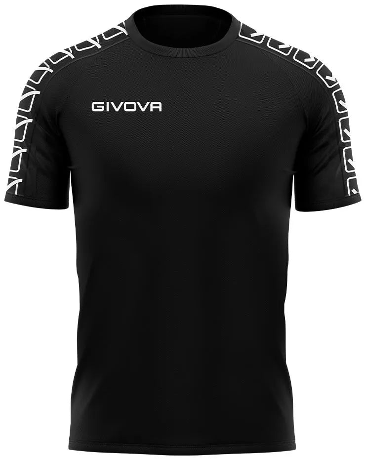 Sport póló Givova Cotton Band Black S